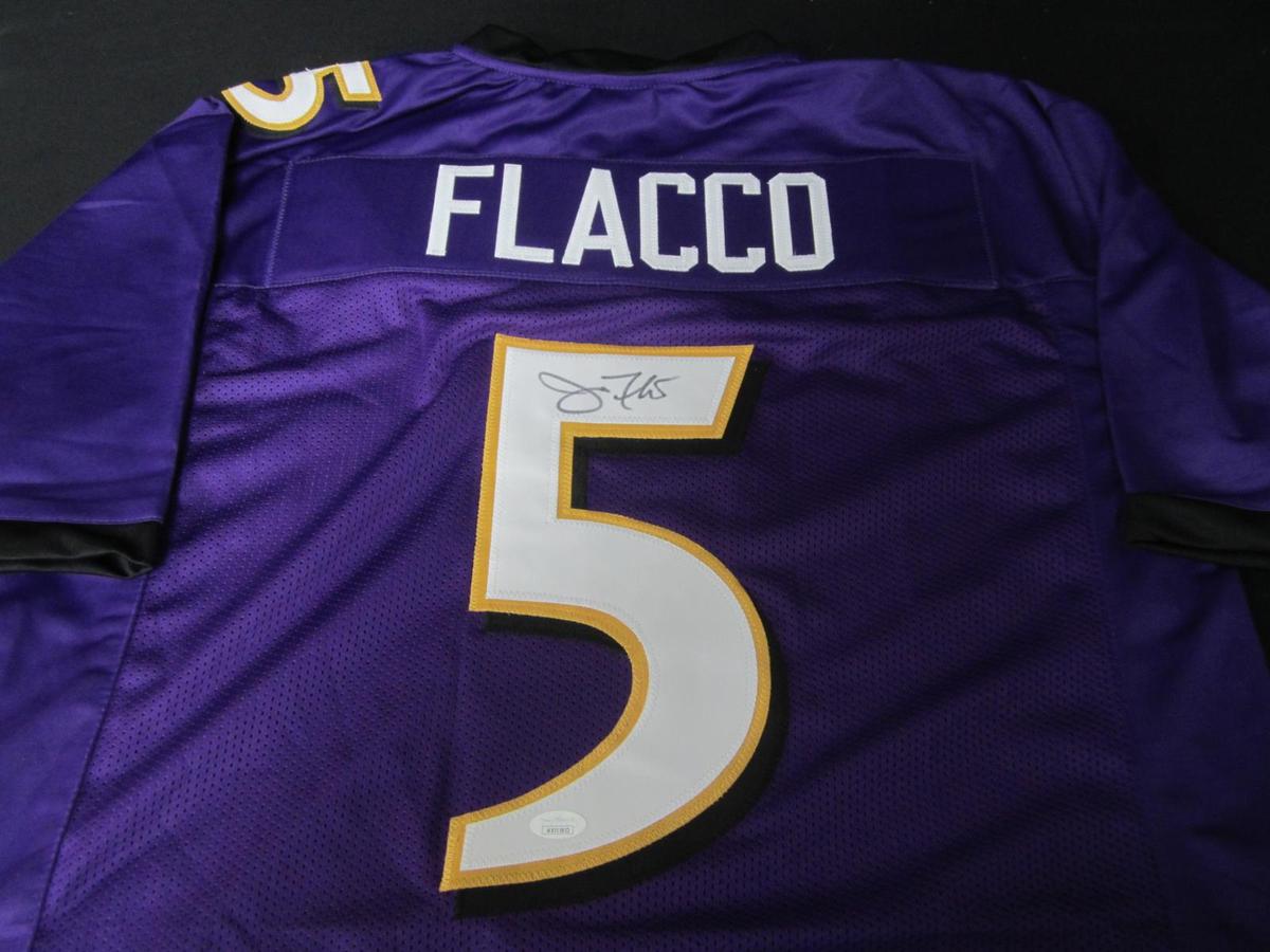 Joe Flacco Signed Ravens Jersey JSA Coa