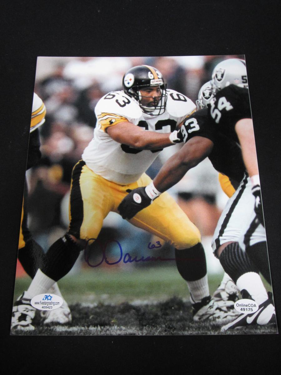 DERMONTTI DAWSON SIGNED 8X10 PHOTO COA