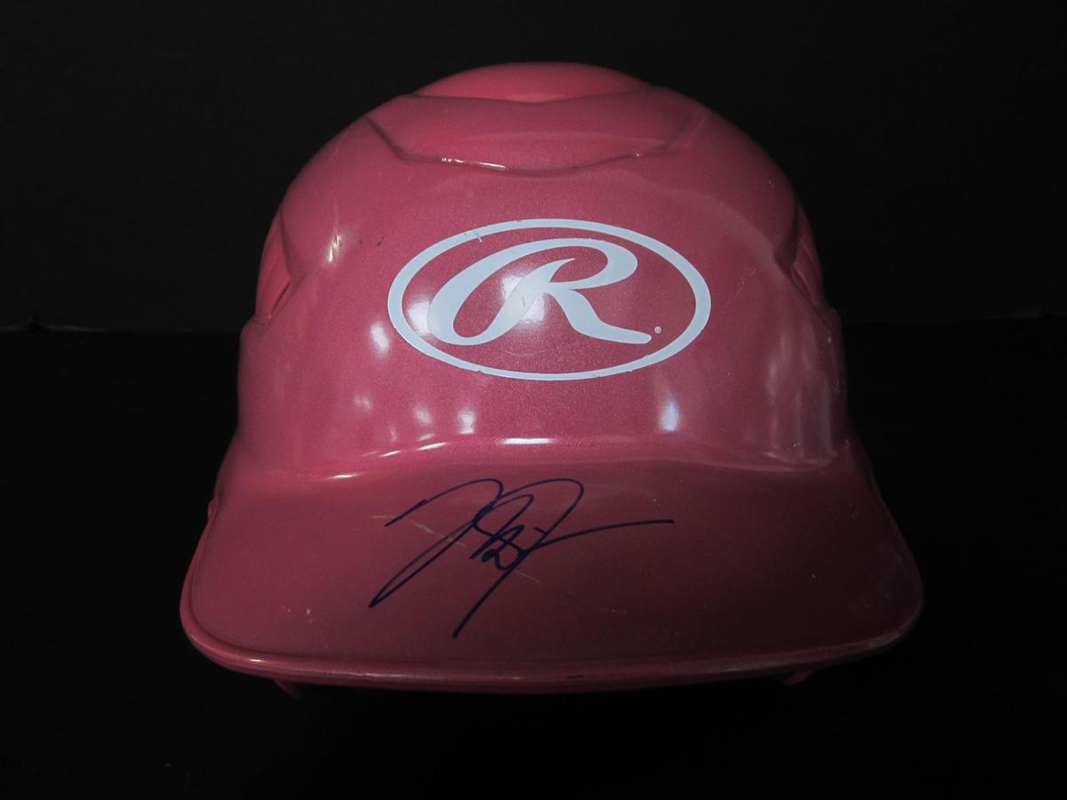 Mike Trout Signed FS Batting Helmet GAA COA