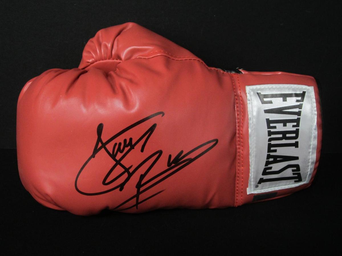 Jose Ramirez Signed Boxing Glove Direct COA