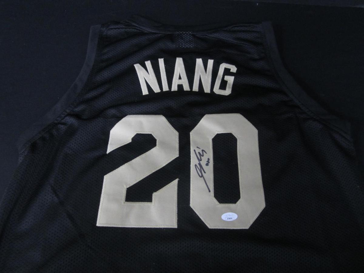 CAVALIERS GEORGES NIANG SIGNED JERSEY JSA COA