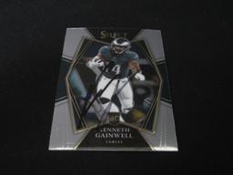 2021 SELECT KENNETH GAINWELL AUTOGRAPH COA