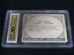 1961 NU-CARD #167 BILLY WHITE FSG MINT 9