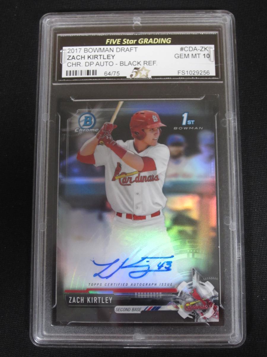 2017 BCDP ZACH KIRTLEY 1ST AUTO RC 64/75 FSG 10