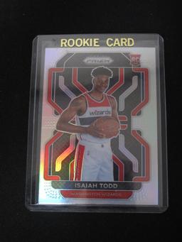 2021-22 PRIZM ISAIAH TODD SILVER PRIZM RC