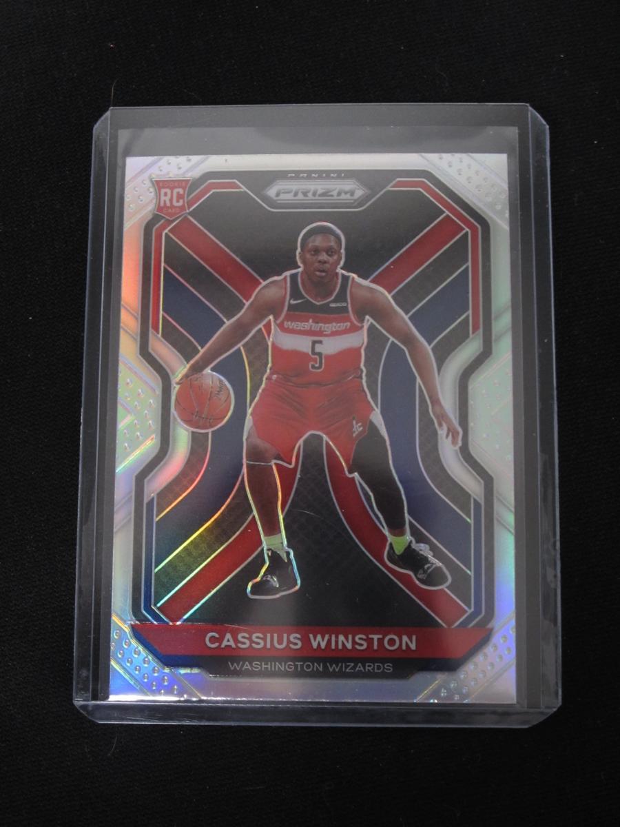 2020-21 PRIZM CASSIUS WINSTON SILVER PRIZM RC