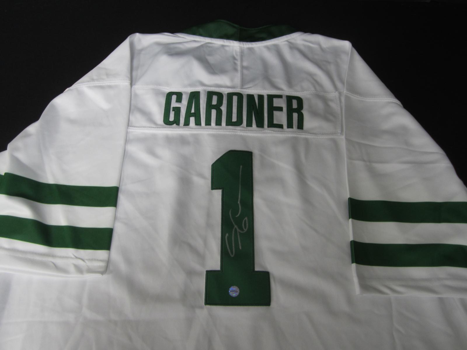 JETS SAUCE GARDNER SIGNED JERSEY COA