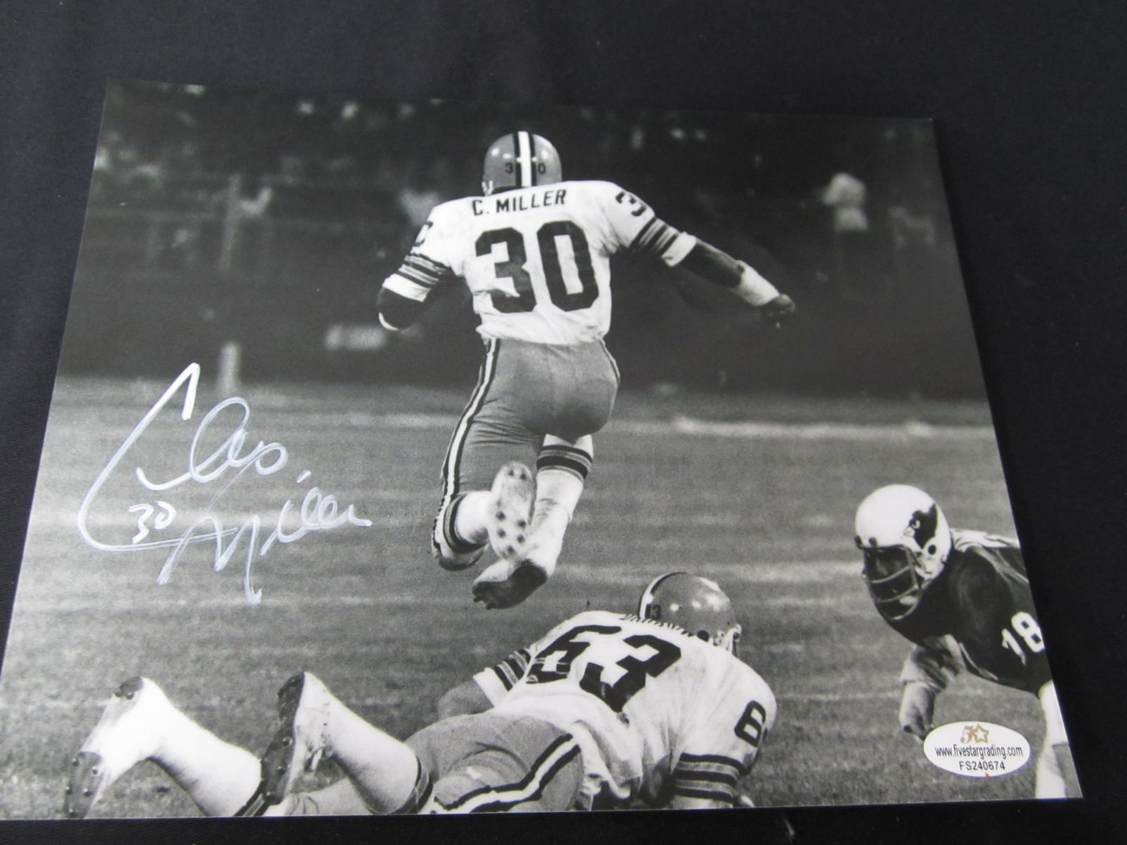 CLEO MILLER SIGNED 8X10 PHOTO BROWNS COA