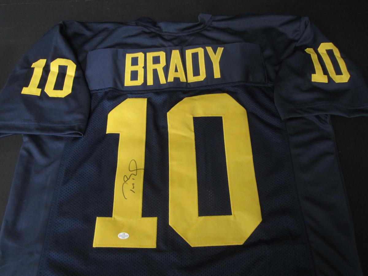 Tom Brady Signed Jersey VSA COA