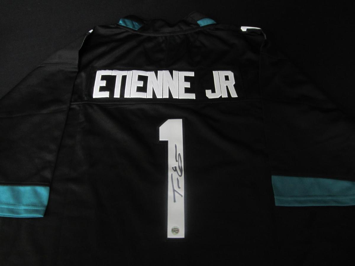 Travis Etienne Jr Signed Jersey COA Pros