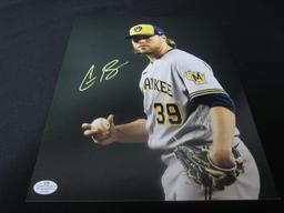 Corbin Burnes Signed 8x10 Photo VSA COA