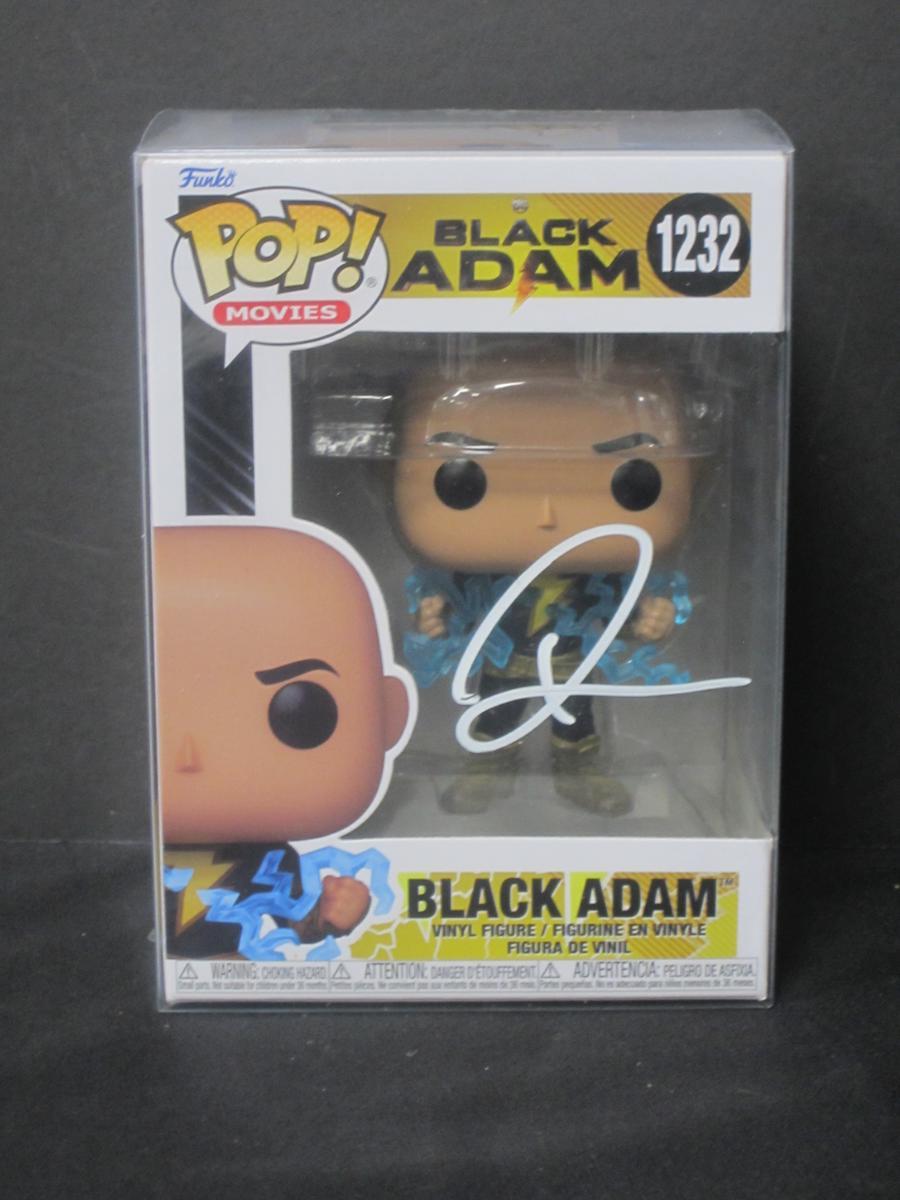 Dwayne Johnson Signed Funko Pop COA Pros