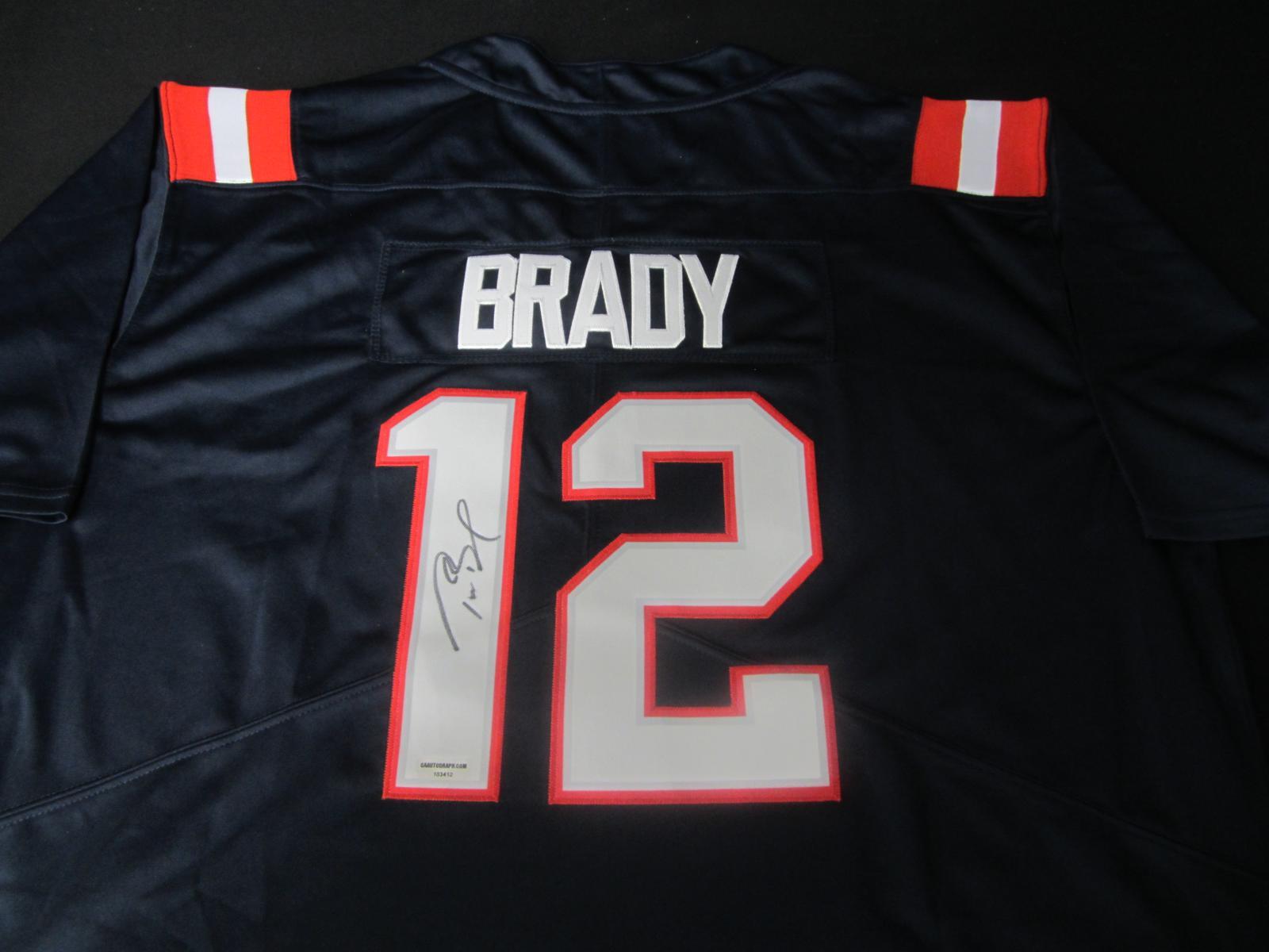 Tom Brady Signed Jersey GAA COA