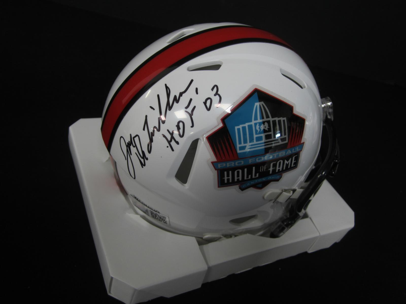 Joe DeLamielleure Signed Mini Helmet TSE COA