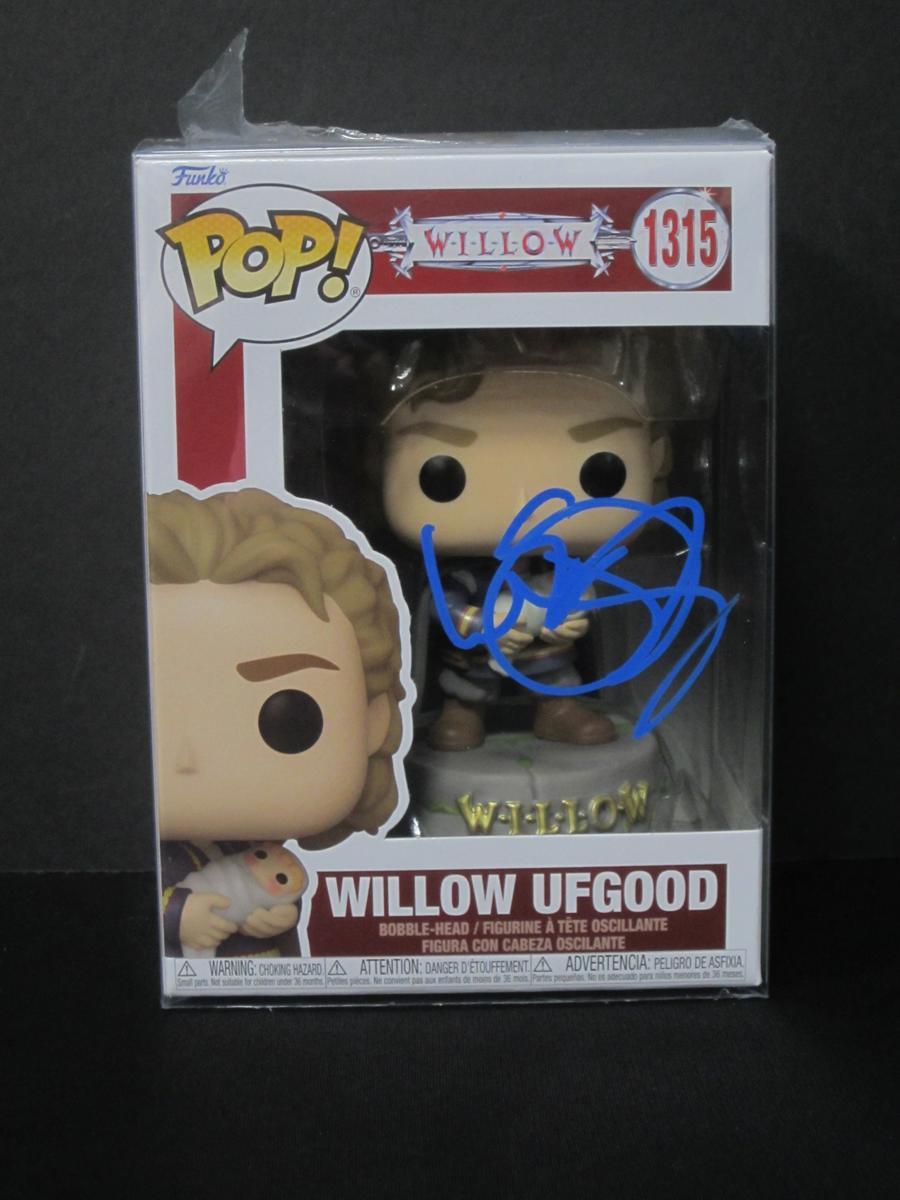 Warwick Davis Signed Funko Pop COA Pros