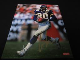 Cris Carter Signed 8x10 Photo RCA COA