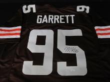 MYLES GARRETT SIGNED BROWNS JERSEY JSA COA