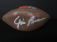 Jim Brown Signed Mini Football Heritage COA