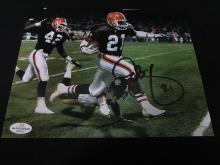 Eric Metcalf Signed 8x10 Photo FSG Witnessed