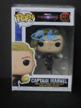 Brie Larson Signed Funko Pop COA Pros