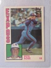 1984 TOPPS TRADED PETE ROSE EXPOS