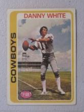1978 TOPPS DANNY WHITE COWBOYS