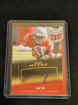 Isiah Myers 2015 Sage Hit Auto Card #A99 Washington State