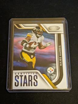 Najee Harris 2022 Panini Certified #CS-20 Certified Stars Parallel Insert SP Pittsburgh Steelers