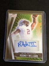 2022 Sage High Series Football Base Auto #A-RW Rodney Williams - Ut-Martin