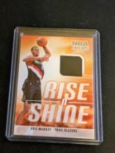 Kris Murray 2023-24 Panini NBA Hoops Rise N Shine Patch Relic RC SP #RS-MUR