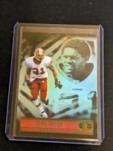 Sean Taylor 2021 Panini Illusions Trophy Collection Green foil sp insert