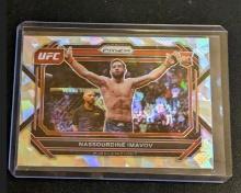 2023 Panini Prizm Cracked Ice Prizm Rookie UFC Nassourdine Imavov RC #39