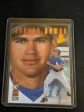 1996 Leaf Studio Gold Johnny Damon #125