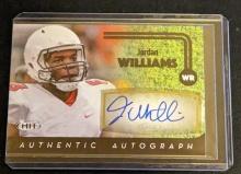 2016 Sage HIT JORDAN WILLIAMS #A81 Rookie Auto