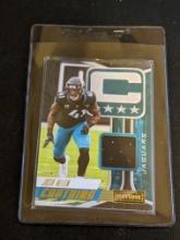 2021 NFL Playbook Jacksonville Jaguars Josh Allen Captains game worn patch card