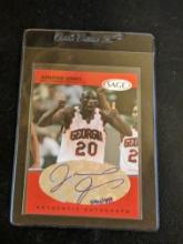 594/999 1999-00 SAGE Autographs #A27 JUMAINE JONES Auto