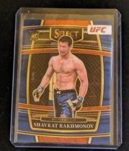 Shavkat Rakhmonov Rookie Concourse Blue - 2022 Panini Select UFC #84 RC