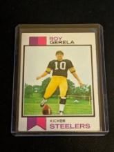 Roy Gerela 1973 Topps #40 Pittsburgh Steelers