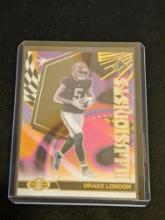 2023 Panini Illusionists Acetate Drake London Atlanta Falcons #4