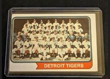 Detroit Tigers 1974 Topps Vintage Team Card #94 Team Records