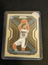 Cole Anthony 2020-21 Panini Prizm RC #292 Orlando Magic