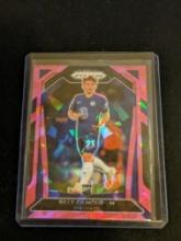 Billy Gilmour 2020-21 Panini Prizm EPL Pink Cracked Ice Chelsea RC #213