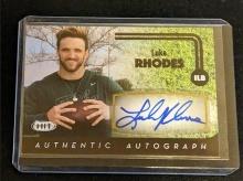 Luke Rhodes AUTOGRAPH RC Indianapolis Colts 2016 Sage Hit AUTO Football Card