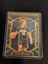 2020-21 Panini Select #75 COLE ANTHONY Rookie RC Blue Prizm