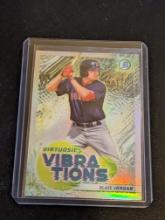 2022 Bowman Chrome Virtuosic Vibrations #VV-10 Blaze Jordan Boston Red Sox