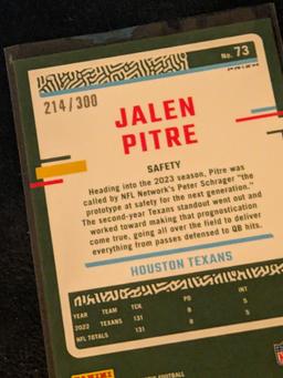 Jalen Pitre 214/300 2023 Donruss Optic Wave insert