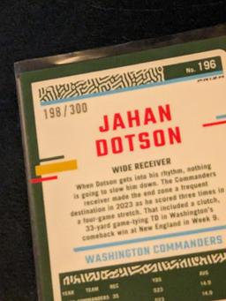 Jahan Dotson 198/300 2023 Donruss Optic Wave insert