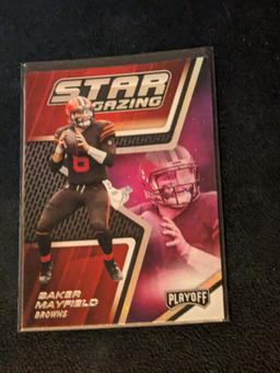Baker Mayfield 2019 Panini Playoff Football Star Gazing Parallel Insert