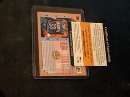 Alonzo Mourning autographed card w/coa