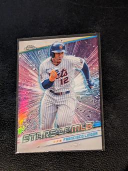 Francisco Lindor, Topps Chrome 24, Stars of MLB, CSMLB-42
